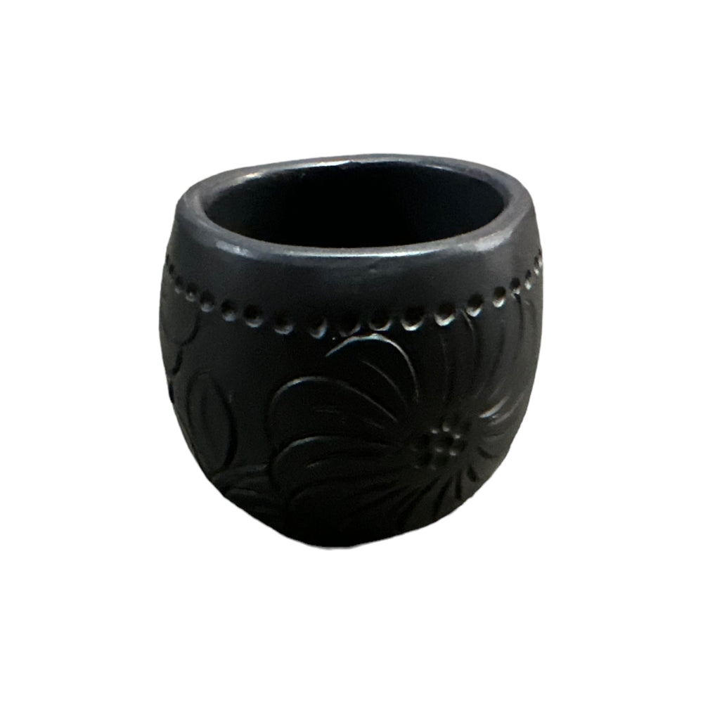 Vaso Grabado Barro Negro