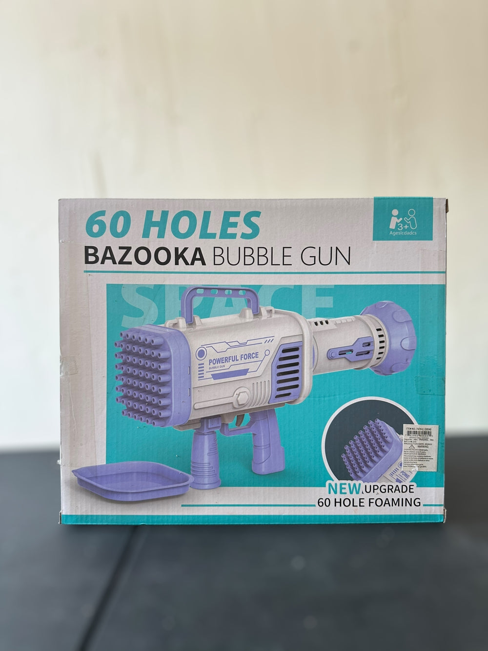 60 Holes Bazooka Bubble Gun