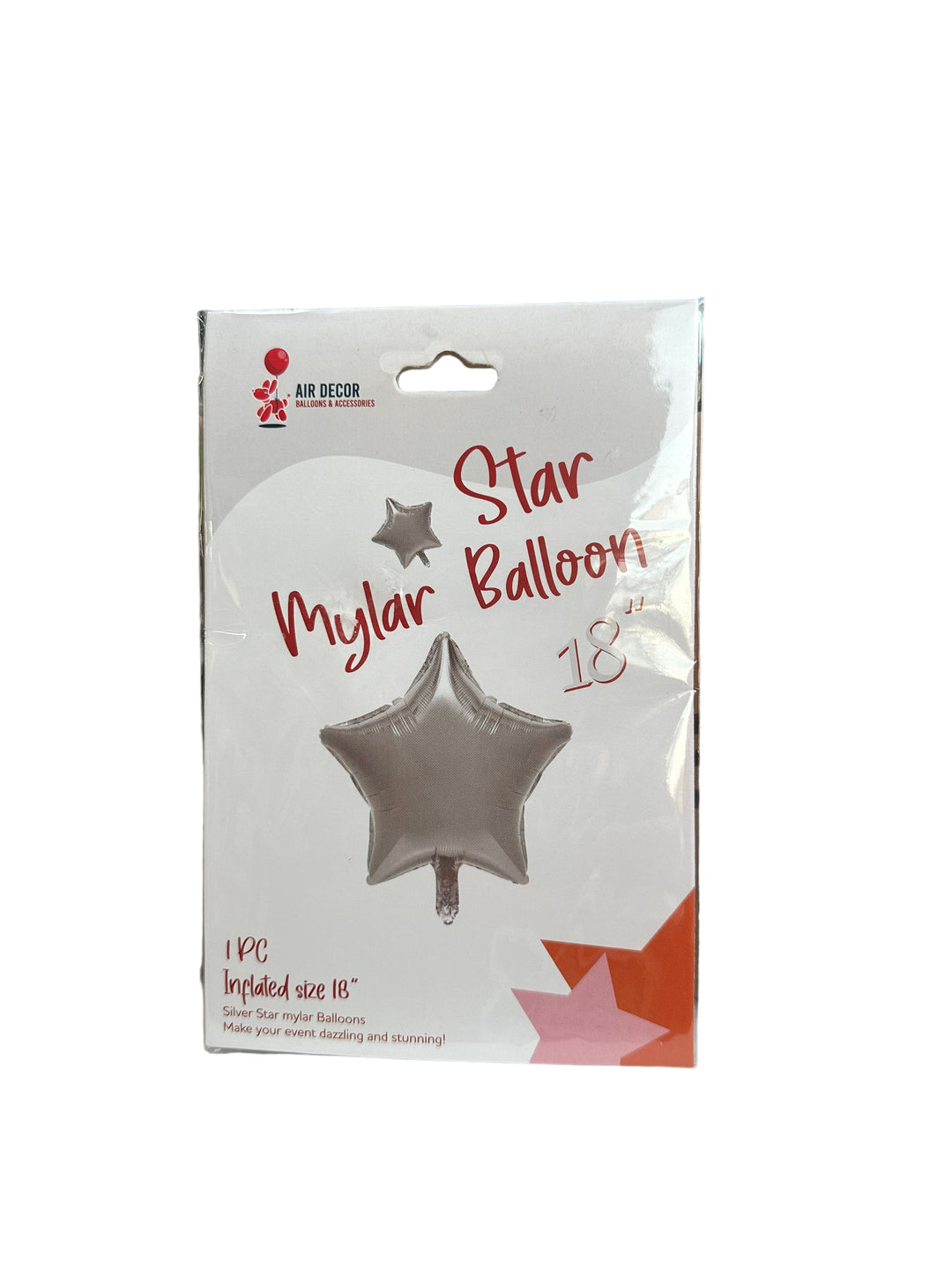 Star Mylar Balloon 18"