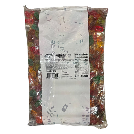 Jovy Assorted Gummy Bears 5lbs