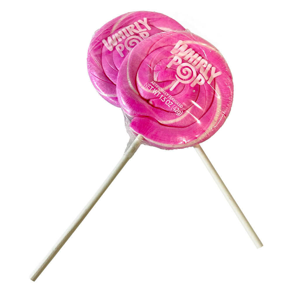 A&B Whirly Pop Lt Pink 24Ct