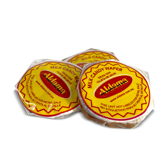 Aldama Mini Obleas Wafer Milk Candy 20Ct