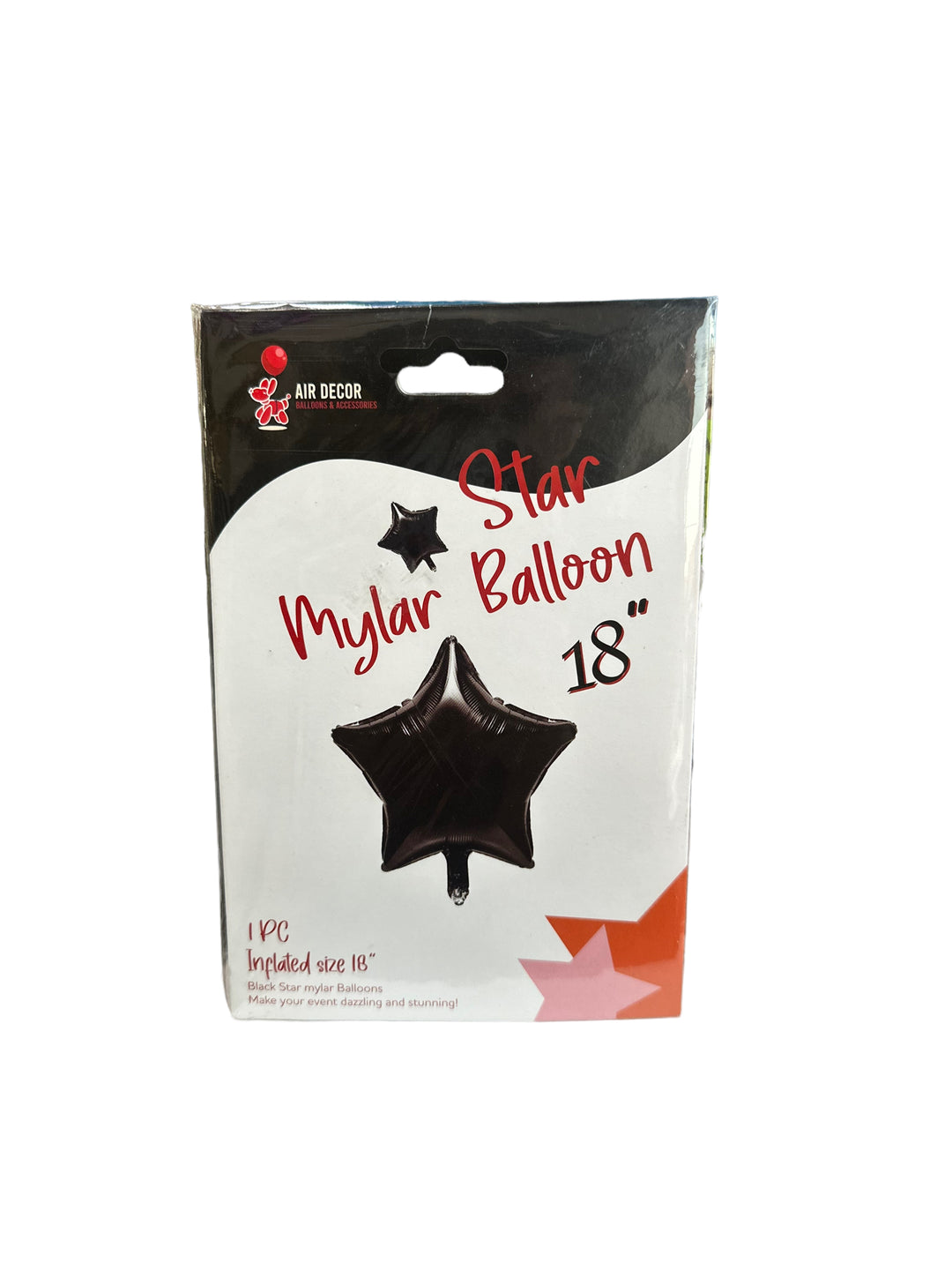 Star Mylar Balloon 18"