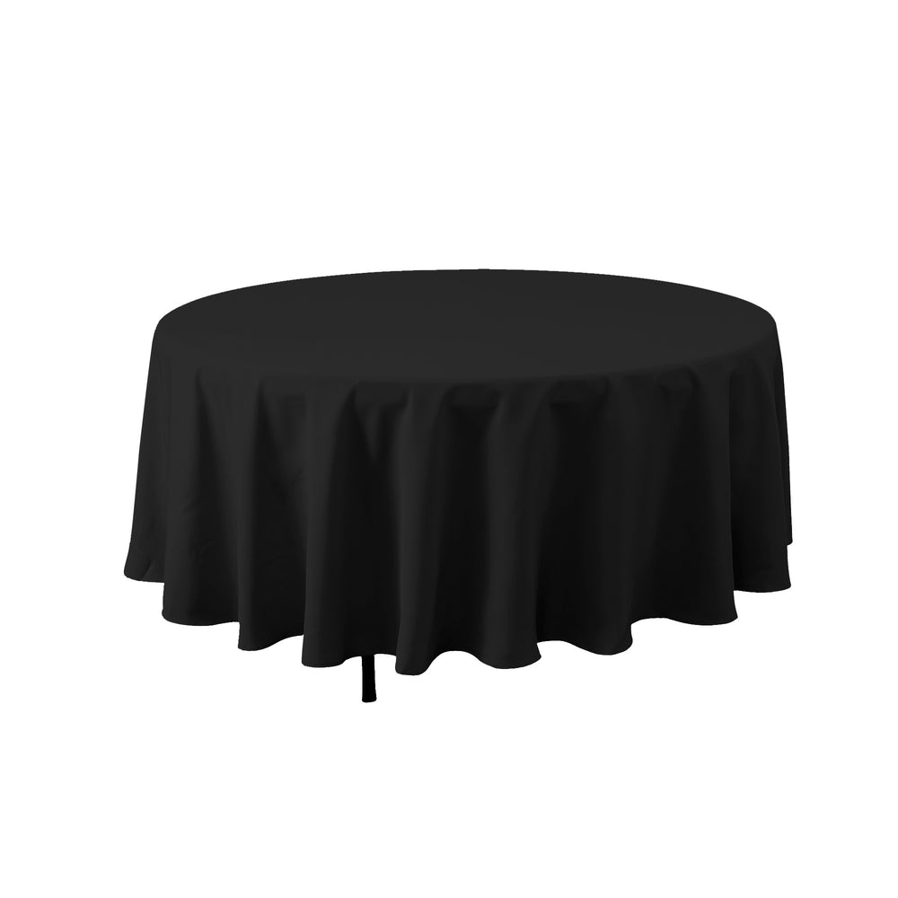 VALUE ROUND POLYESTER TABLE COVER 120"