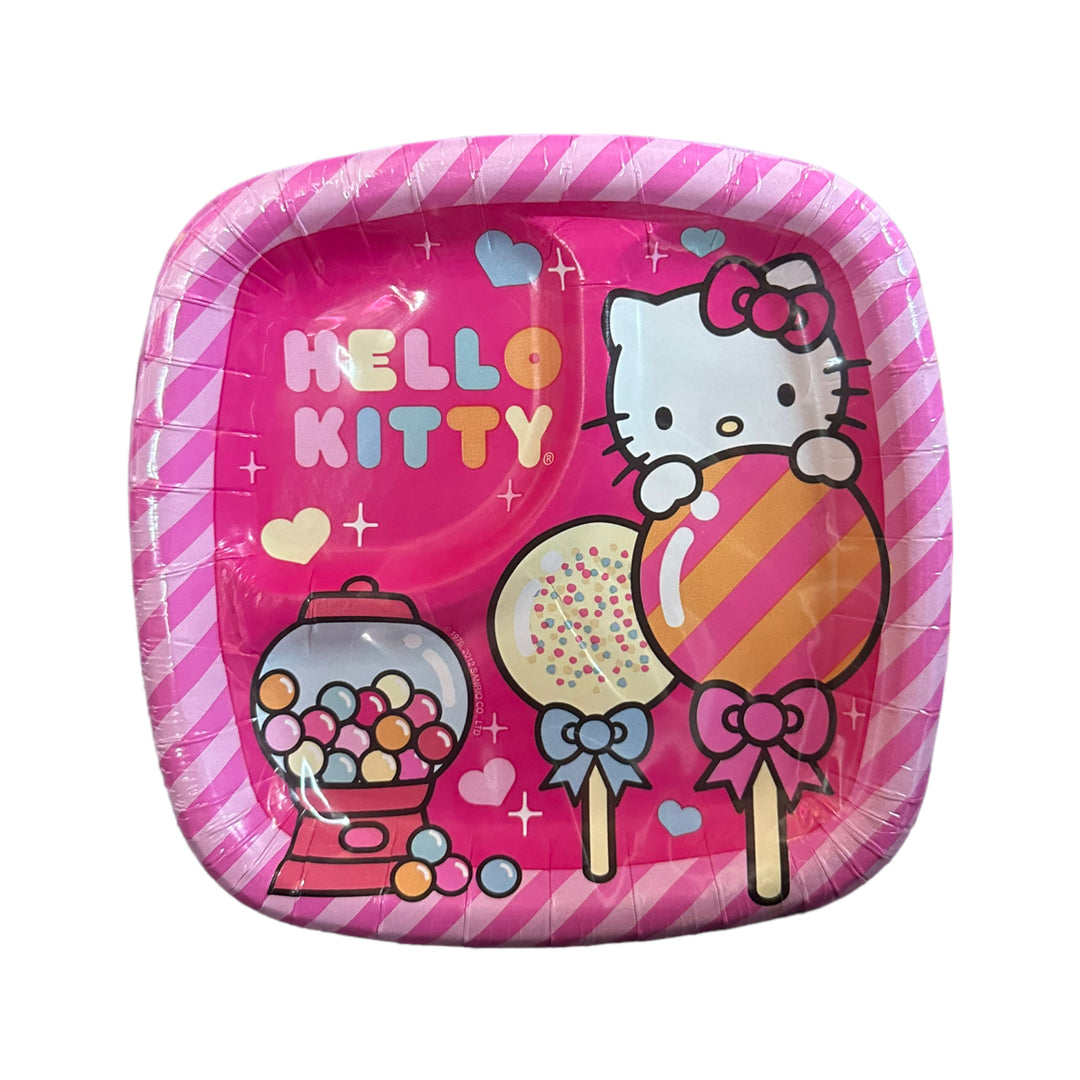 Hello kitty plate