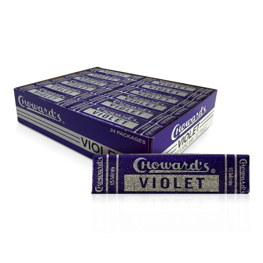 C Howard Violet Mints .875Z 24Ct