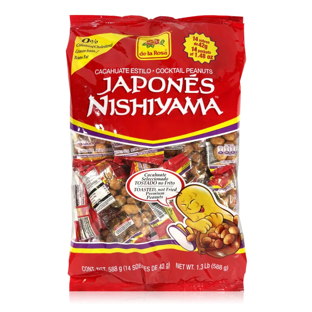 De La Rosa Japones Nishiyama Japanese Style Peanuts: 20.7oz 14ct