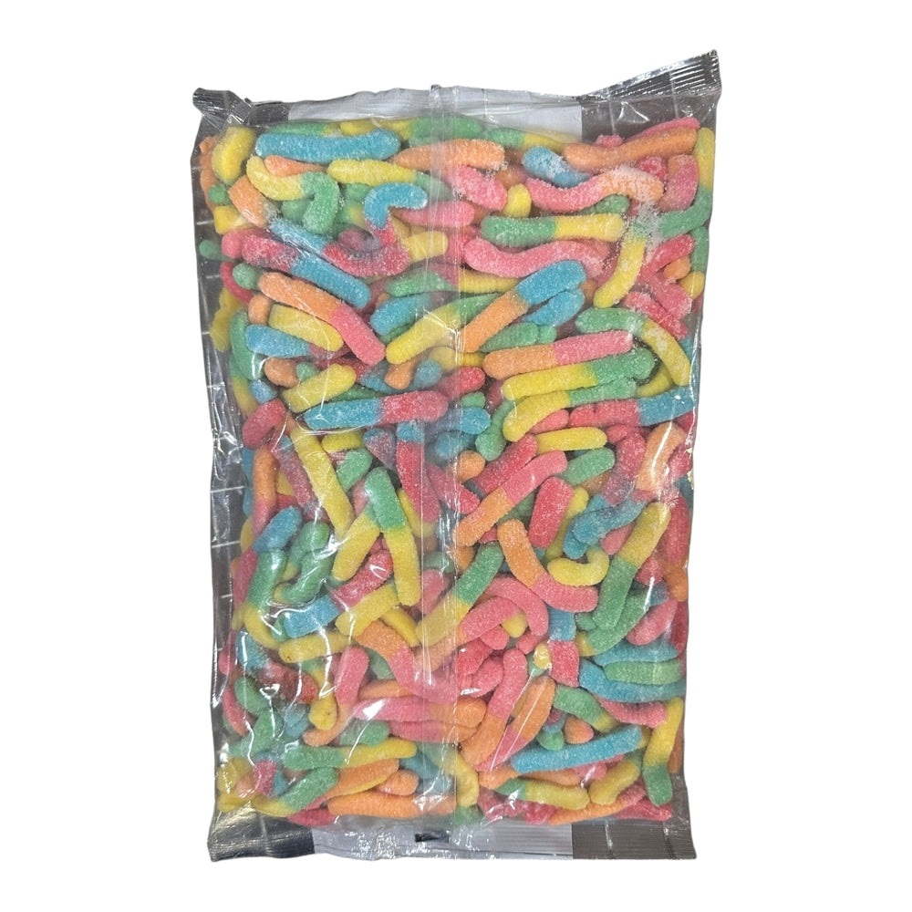 Jovy Neon Gummy Worms 5lbs