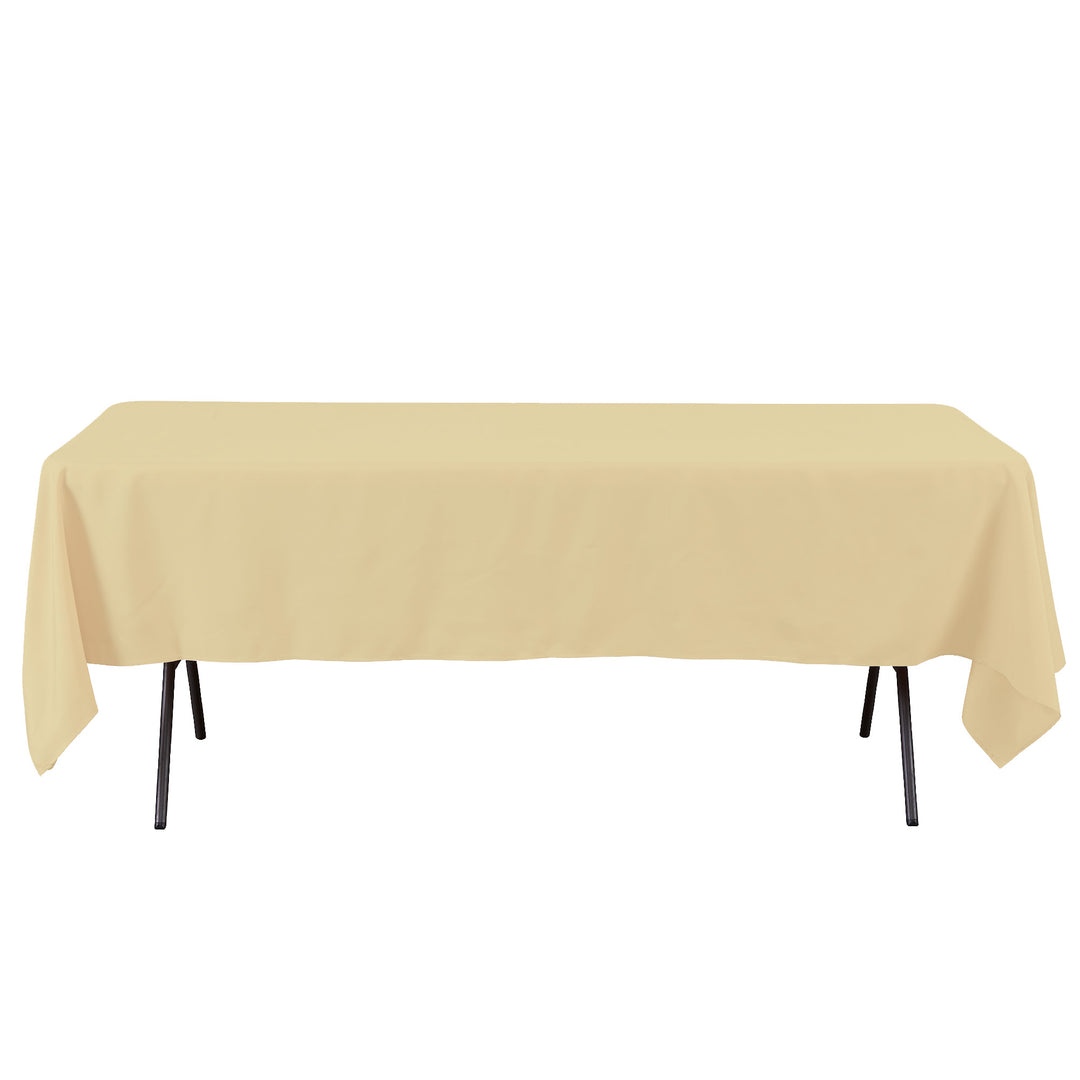 RECTANGLE POLYESTER TABLE COVER 60" X 102"