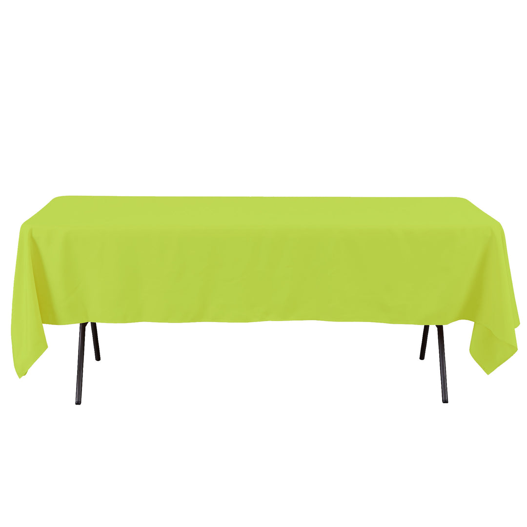 RECTANGLE POLYESTER TABLE COVER 60" X 102"