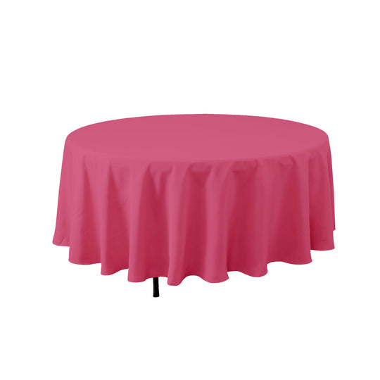 ROUND POLYESTER TABLE COVER 120"