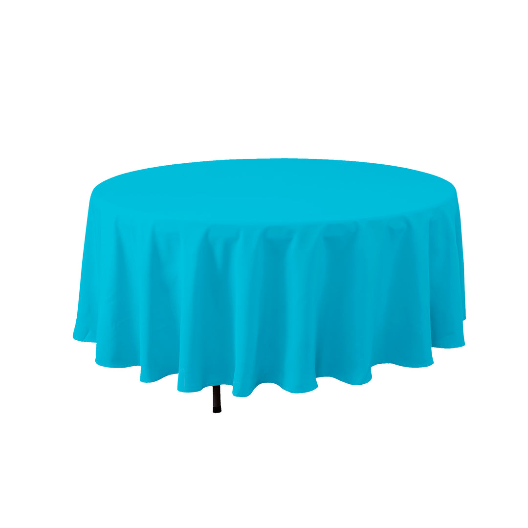 ROUND POLYESTER TABLE COVER 120"