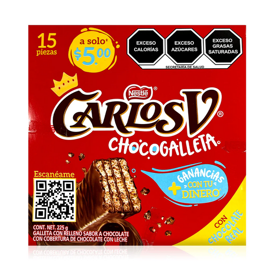 Nestle Carlos V Galleta 15Ct