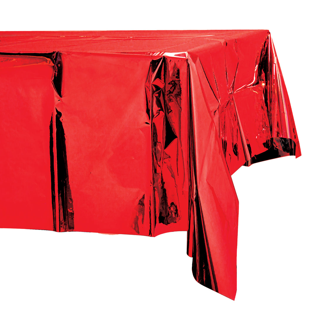 PLASTIC FOIL TABLE COVER 54" X 108"