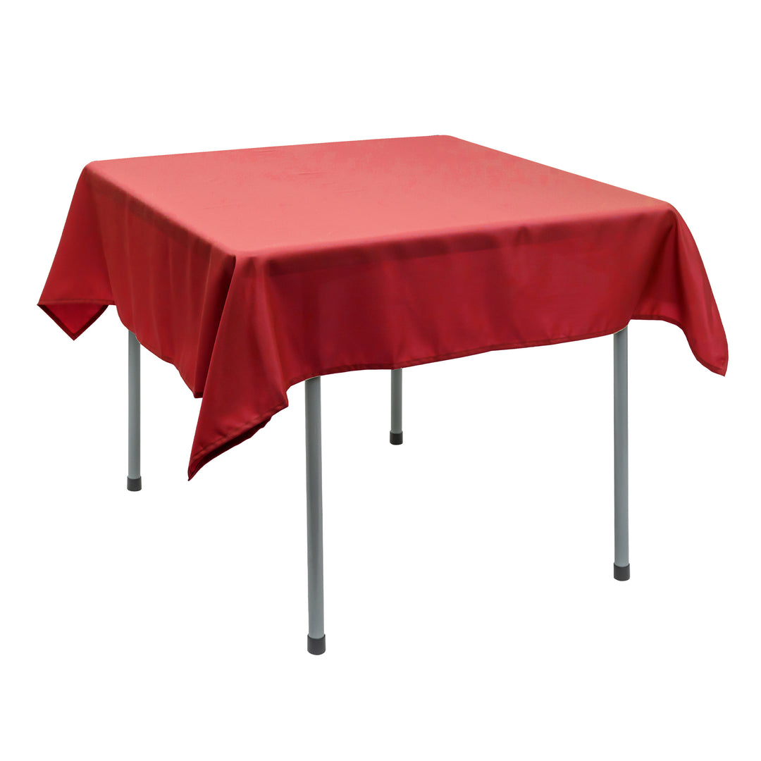 POLYESTER SQUARE TABLE COVER 54"