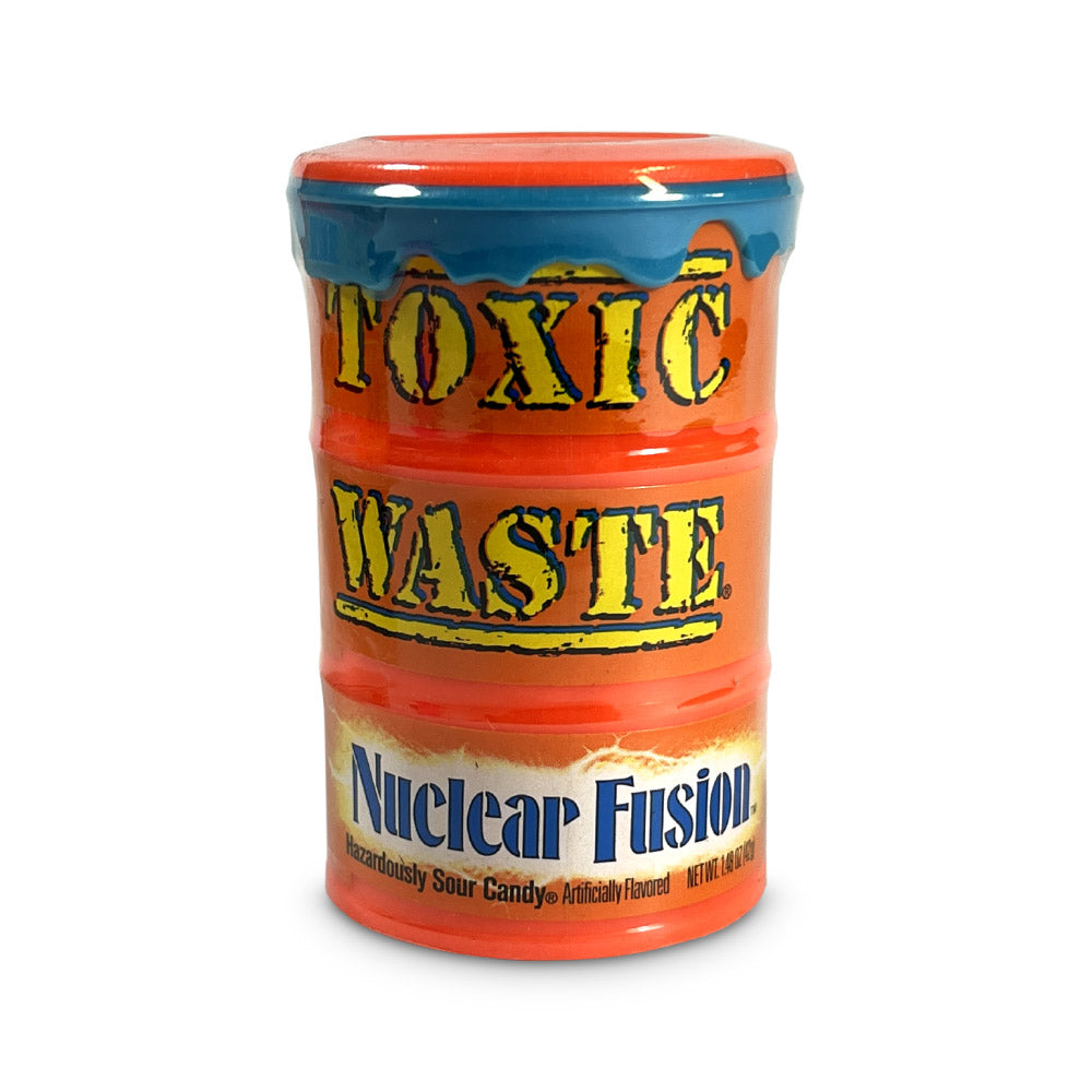 Toxic Waste Nuclear Fusion 1.4 12Ct Drum Asst Sour Candy