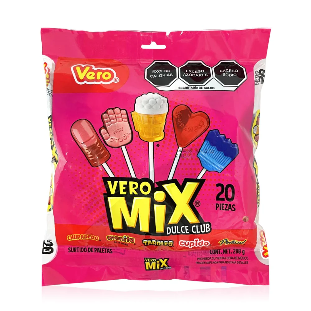 Vero Paleta Mix Sweet 20Ct