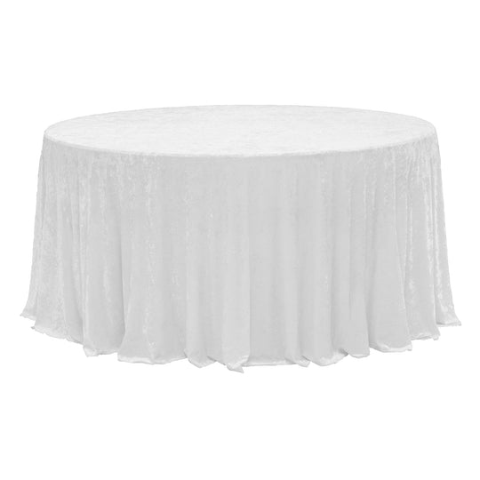 ROUND VELVET TABLE COVER 120"