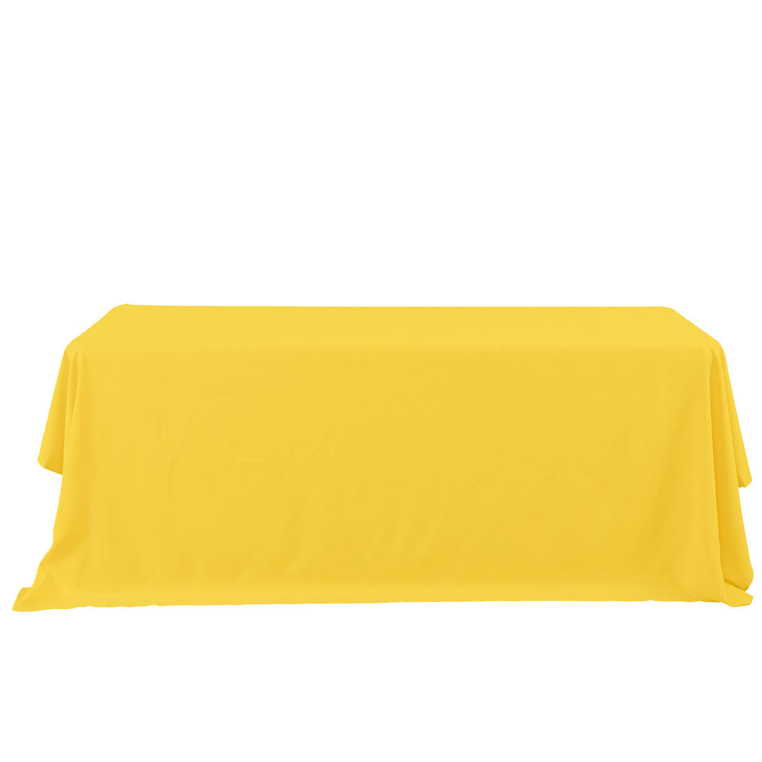 RECTANGLE POLYESTER TABLE COVER 90" X 132"