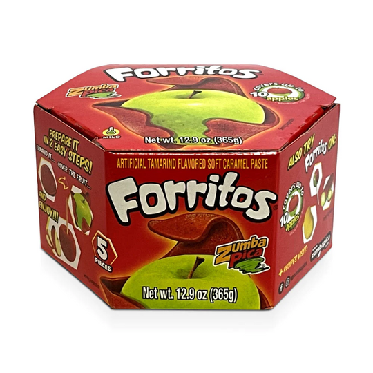 Zumba Pica Forritos Chamoy 5Ct