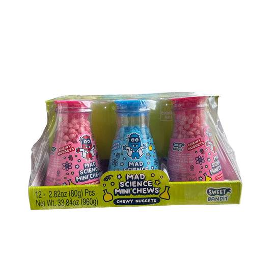 Mad science mini chews