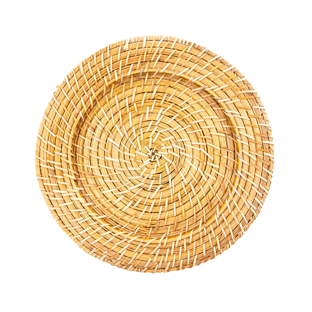 Decorative Rattan Charger Plate 29-0324