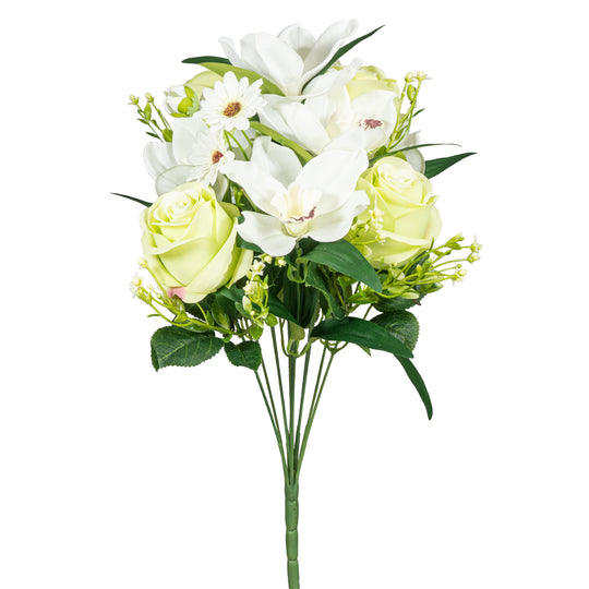 Artificial Rose and Orchid Bouquet 25-0751AP