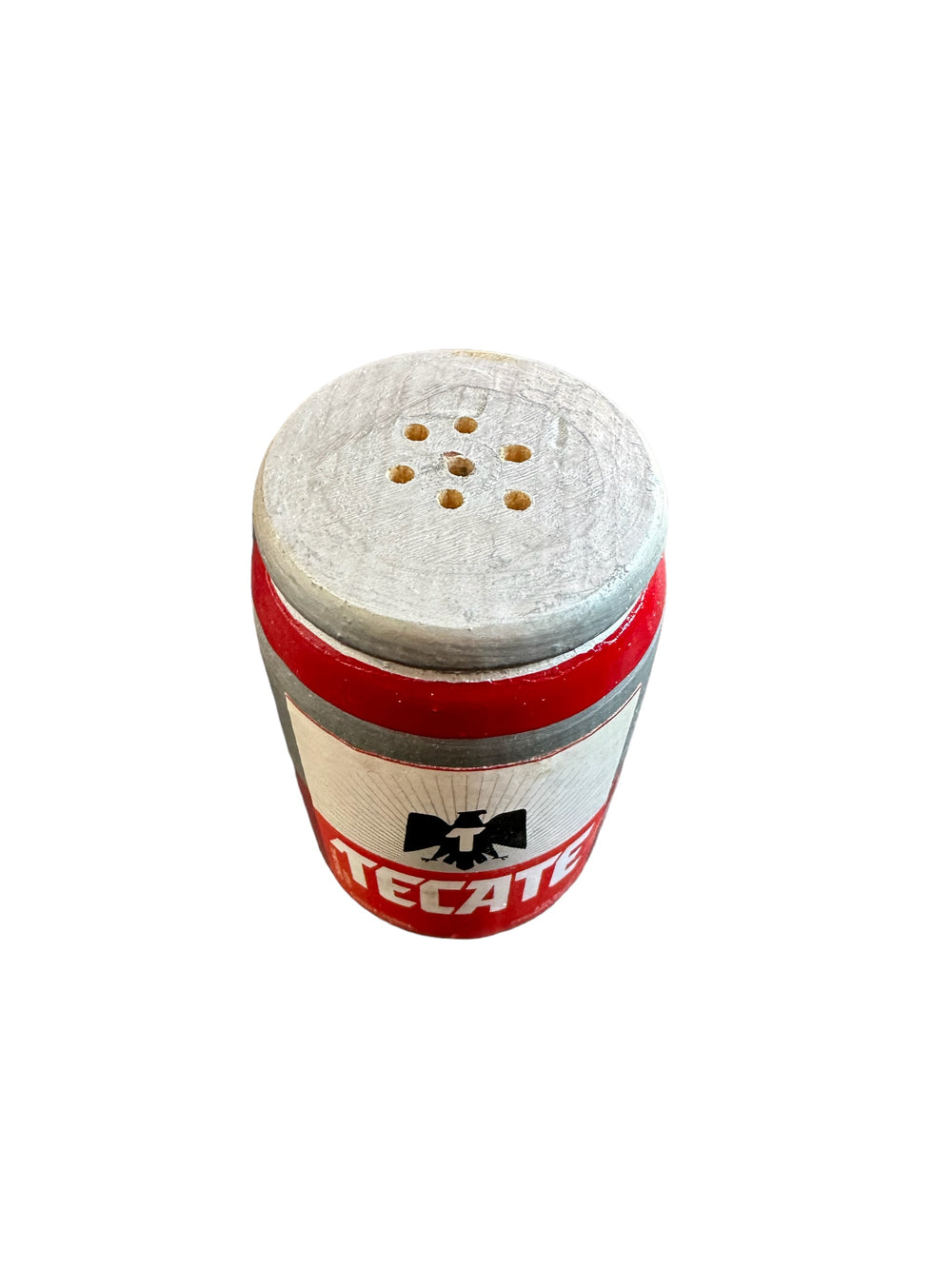 Tecate salt shaker