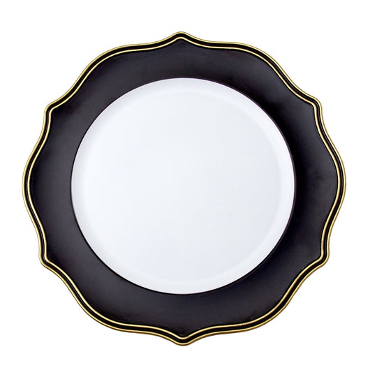 Scalloped Charger plate 15-0808