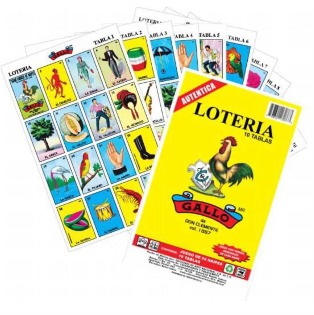 Loteria Don Clemente 10 Tablas