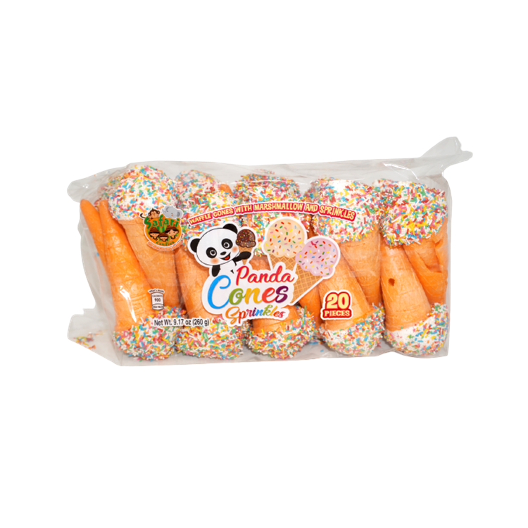 Safari Panda Cones Sprinkles 20ct